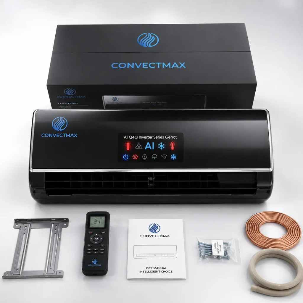 Convectmax — battery grass trimmer kit with dual battery and interchangeable cutting heads
